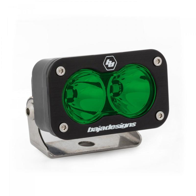 Baja Designs S2 Sport Spot Pattern LED Work Light - Green - Striker Modified