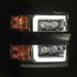 AlphaRex 15-18 Chevy 2500HD NOVA LED Proj Headlights Plank Style Chrome w/Activ Light/Seq Signal/DRL