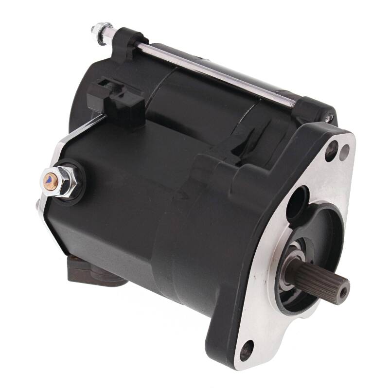 All Balls Racing 94-98 Harley FLHR Road King Starter Motor 1.4 Black - Striker Modified