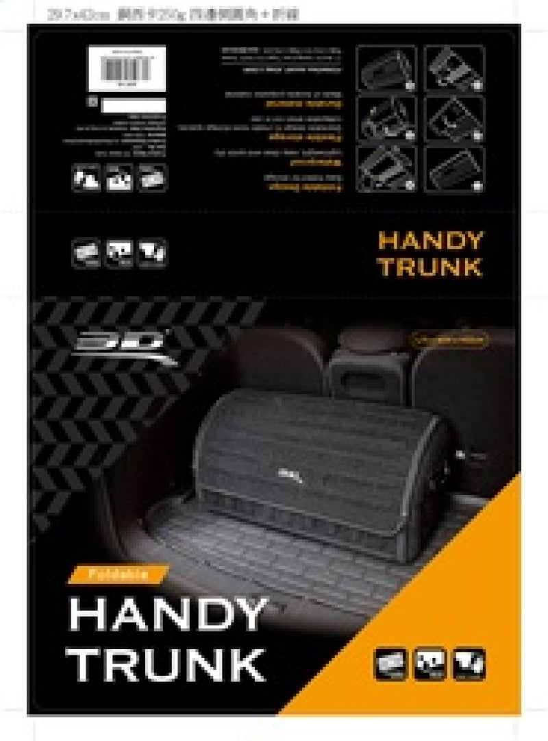 3D MAXpider 27.5in x 12in x 12.5in 3D Handy Trunk Carbon Fiber - Black - Striker Modified