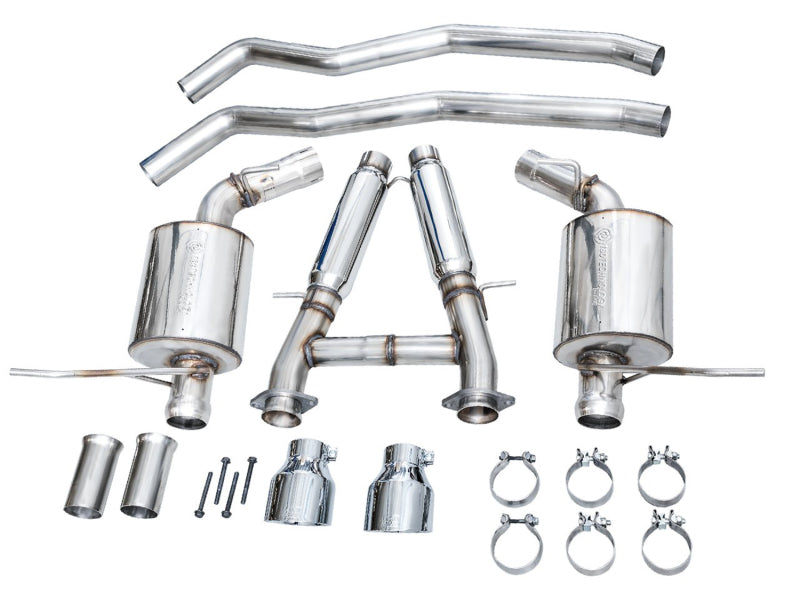 AWE Tuning 18-23 Dodge Durango SRT & Hellcat Touring Edition Exhaust - Chrome Silver Tips - Striker Modified