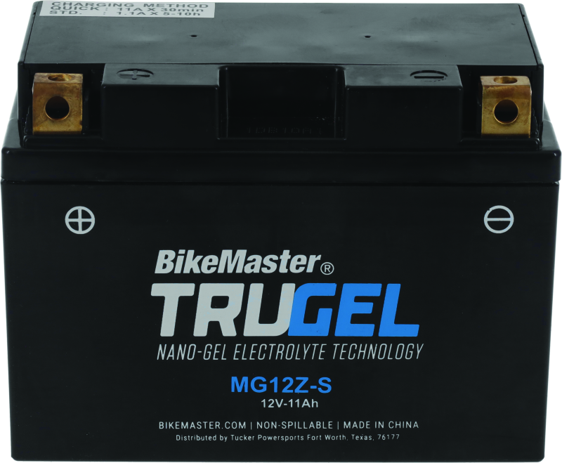 BikeMaster Trugel Battery MG12Z-S - Striker Modified