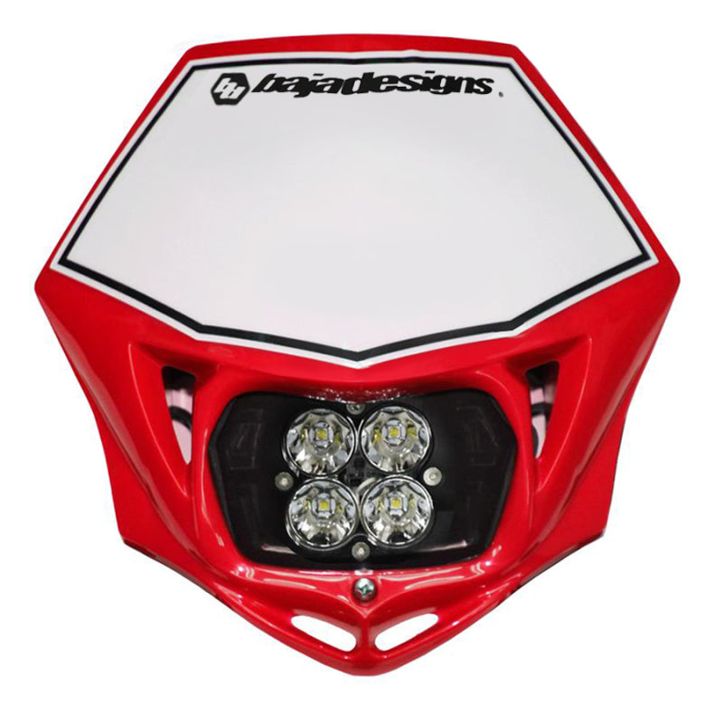 Baja Designs Motorcycle Race Light LED DC Red Squadron Sport - Striker Modified
