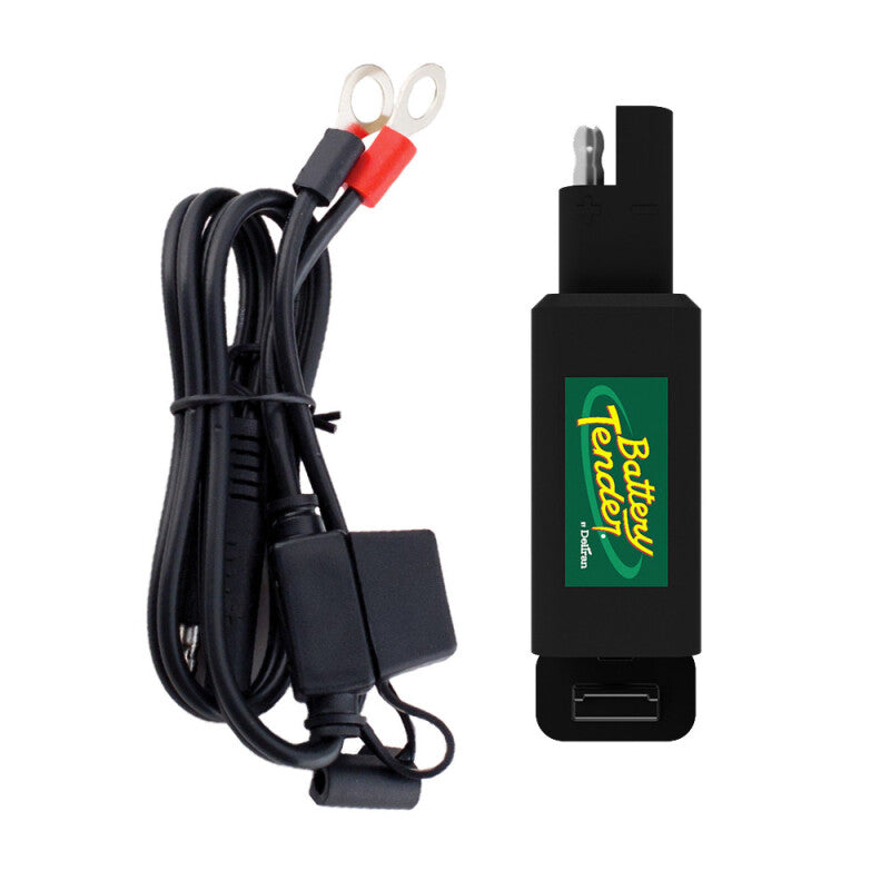 Battery Tender Ring Terminal USB Charger Combo Pack - Striker Modified