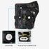AlphaRex 11-16 Ford F-250 SD PRO-Series Projector Headlights Plank Style Design Black w/Seq Signal - Striker Modified