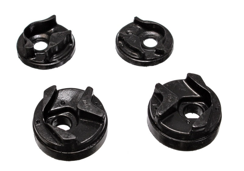 Energy Suspension 02-03 Nissan Sentra/200SX Black Motor Mount Insert Set (w/ Spec V 2.5L engine man - Striker Modified