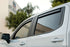 EGR 2019 Chevy 1500 Crew Cab In-Channel Window Visors - Matte - Striker Modified