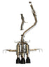 Invidia 22+ HONDA CIVIC TYPE-R FL5 R400 SINGLE LAYER BLACK TIP CAT-BACK (NON POLISH PIPE) - Striker Modified