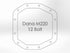 aFe Pro Series Rear Differential Cover Black 2018+ Jeep Wrangler (JL) V6 3.6L (Dana M220) - Striker Modified