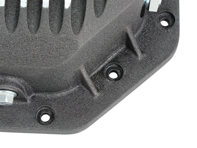 AFE Rear Differential Cover (Black Machined; Pro Series); Dodge/RAM 94-14 Corporate 9.25 (12-Bolt) - Striker Modified