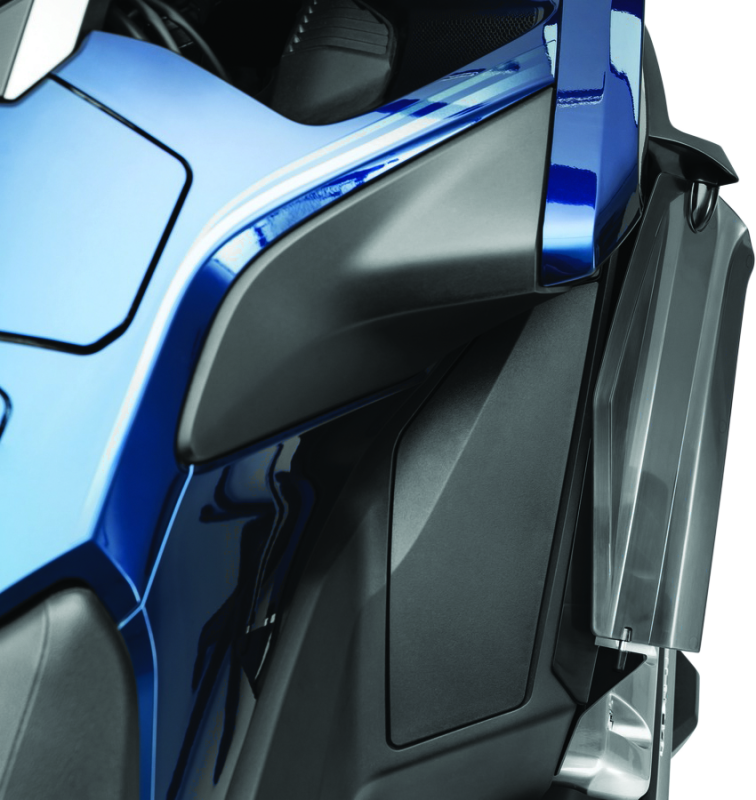 Kuryakyn Air Deflectors 18-Up Goldwing Dark Smoke - Striker Modified