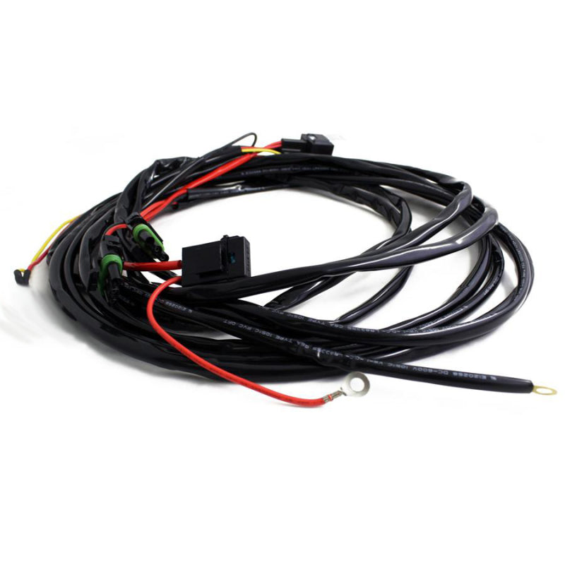 Baja Designs Pro/Sport 3 Pin 150 Watt Hi-Beam Harness (2 Light Max) - Striker Modified