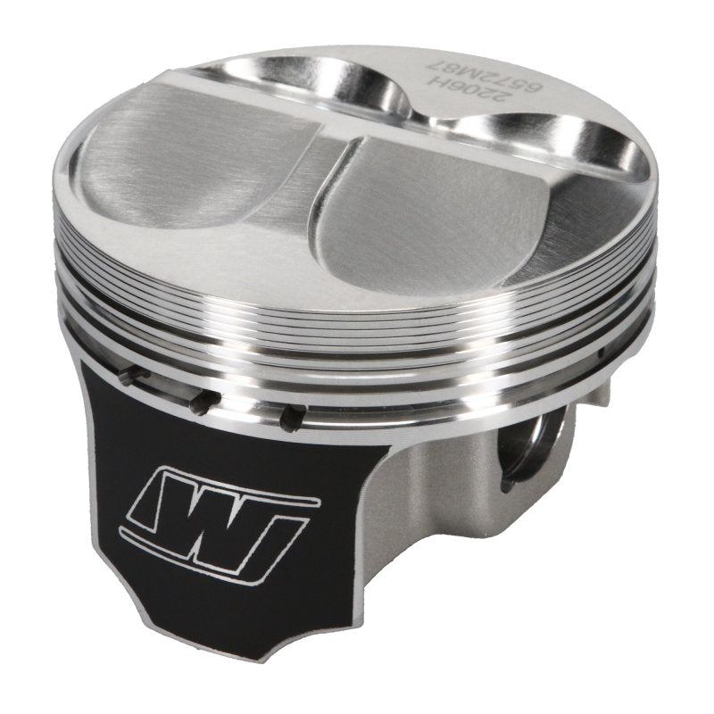 Wiseco Honda 4v DOME +6.5cc STRUTTED 87MM Piston Shelf Stock Kit - Striker Modified