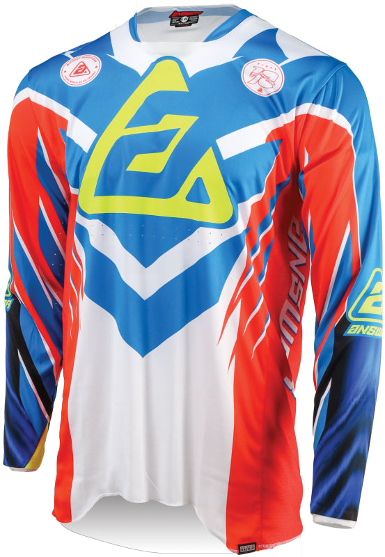 Answer 25 Elite Xotic Jersey Red/White/Blue - Medium - Striker Modified