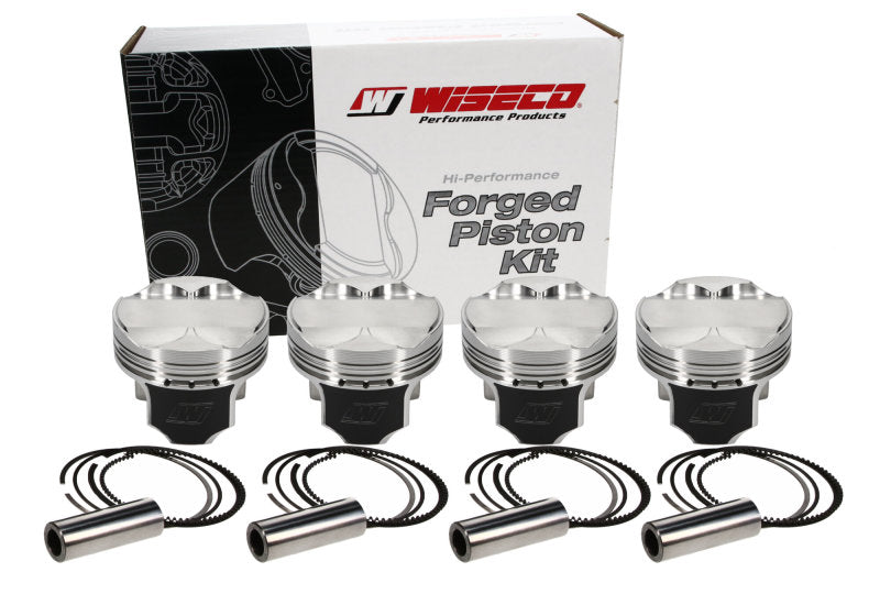 Wiseco Toyota 4AG 4V Domed +5.9cc (6506M82 Piston Shelf Stock Kit - Striker Modified