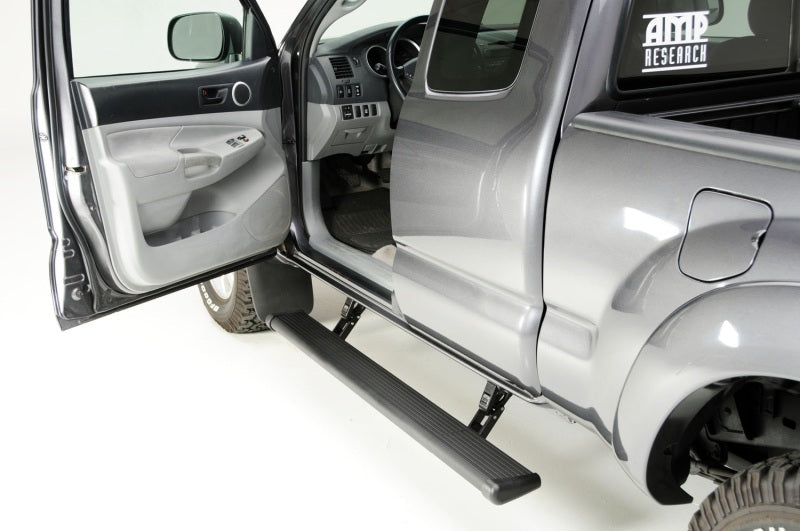 AMP Research 2005-2015 Toyota Tacoma Double Cab PowerStep - Black - Striker Modified