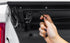 Access LOMAX Tri-Fold Cover Black Urethane Finish 16-20 Toyota Tacoma - 5ft Bed (w/o OEM Hard Cover) - Striker Modified