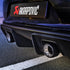 Akrapovic 2020+ Porsche Cayman GT4 (718) Tail Pipe Set (Black Coated Titanium) - Striker Modified