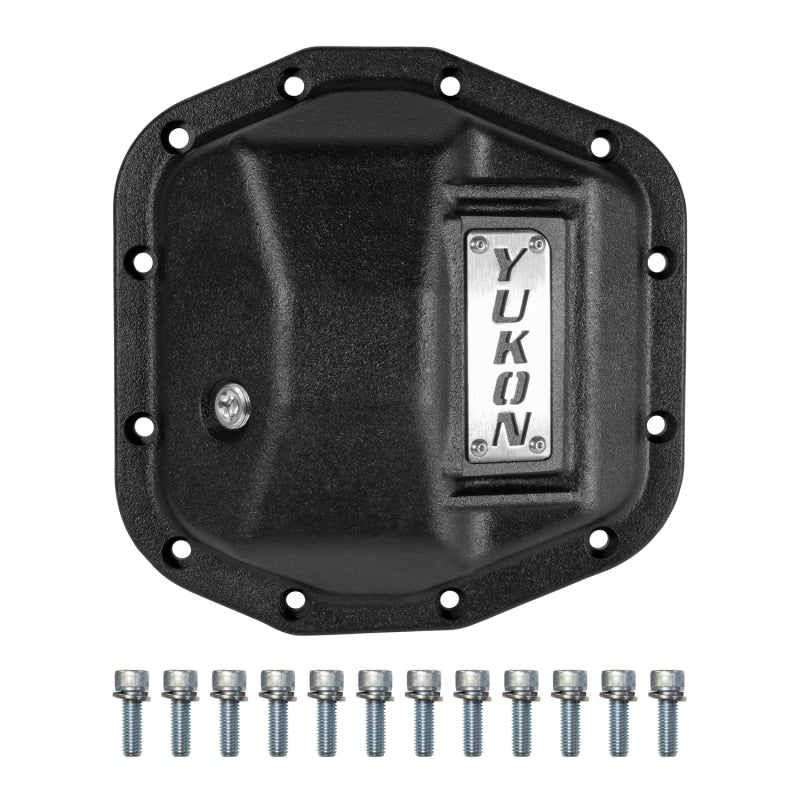 Yukon Gear Hardcore Front Nodular Iron Cover for Jeep Wrangler JL Dana 44/210mm - Striker Modified