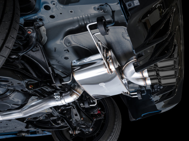 AWE Tuning 2023 Honda Civic Type R FL5 Touring Edition Exhaust w/ Triple Diamond Black Tips - Striker Modified