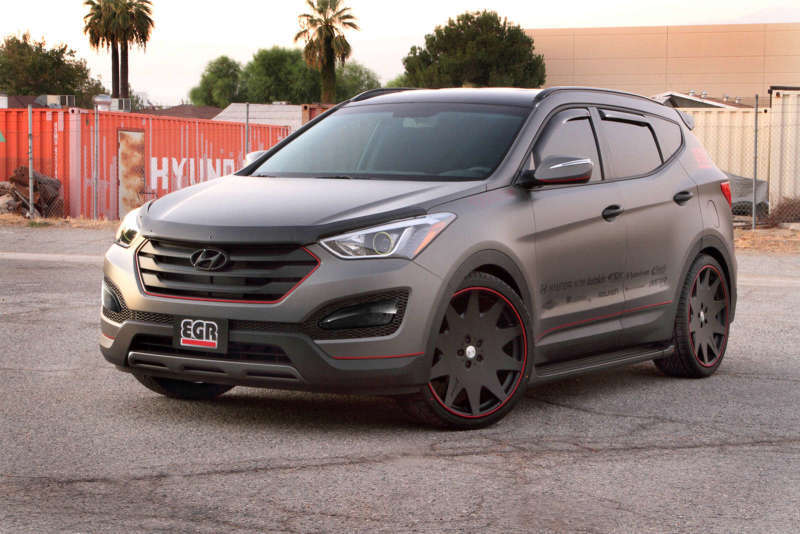 EGR 13+ Hyundai Sante Fe Superguard Hood Shield (308081) - Striker Modified