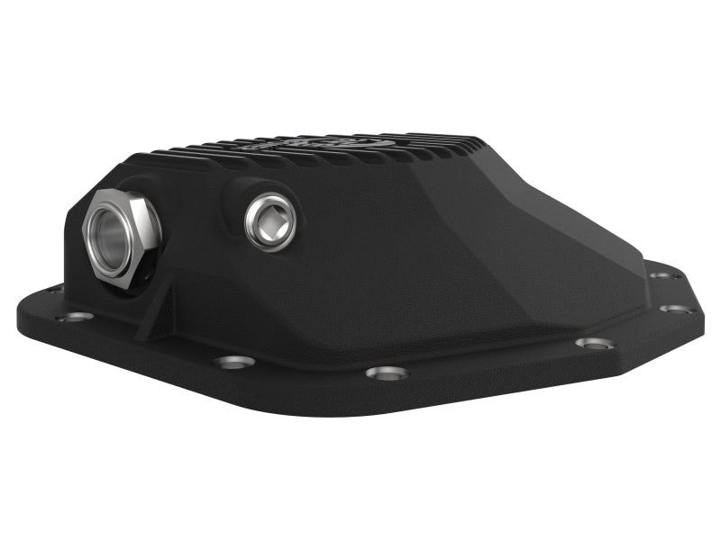 aFe POWER 21-22 Ram 1500 TRX Hemi V8 6.2L (sc) PRO Series Rear Differential Cover Black w/ Machined - Striker Modified