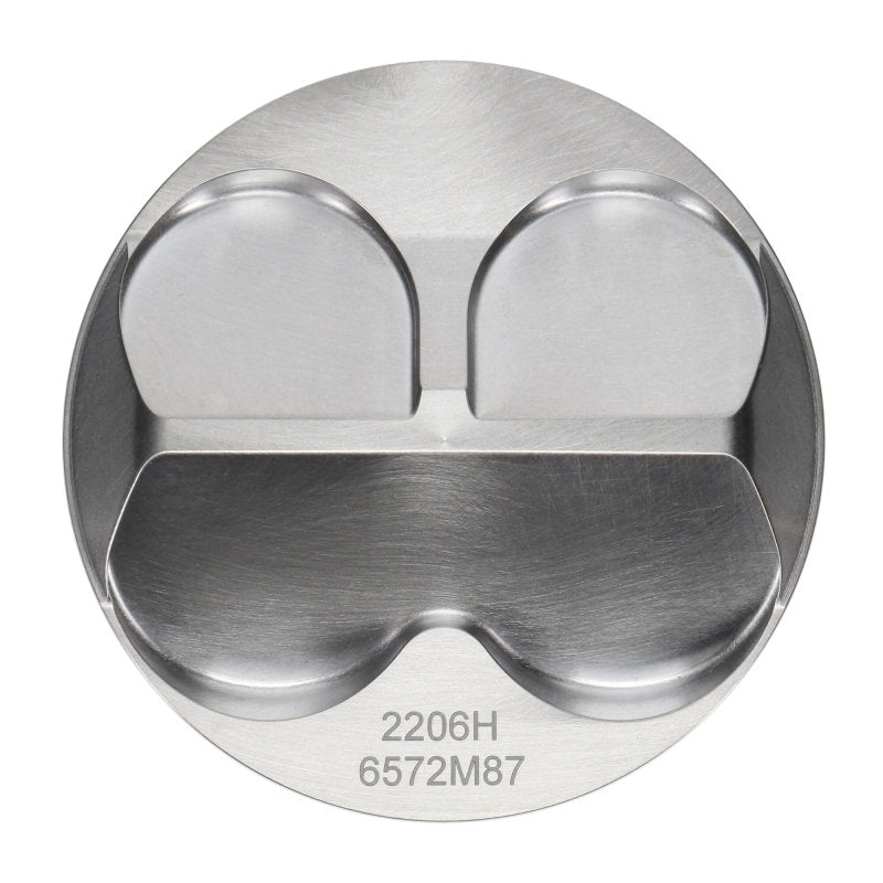 Wiseco Honda 4v DOME +6.5cc STRUTTED 87MM Piston Shelf Stock Kit - Striker Modified
