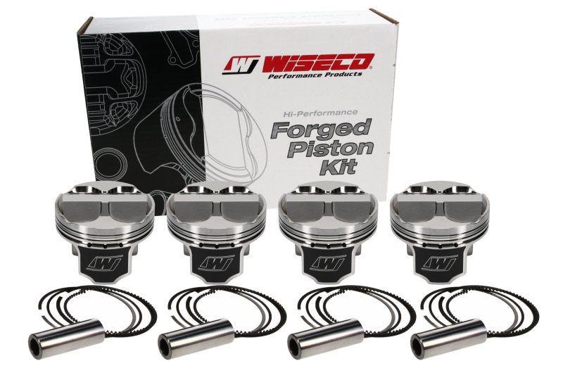 Wiseco Acura 4v Domed +8cc STRUTTED 87.50MM Piston Kit - Striker Modified