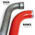 Banks 07-09 Ram 6.7L Diesel Boost Tube System - Striker Modified