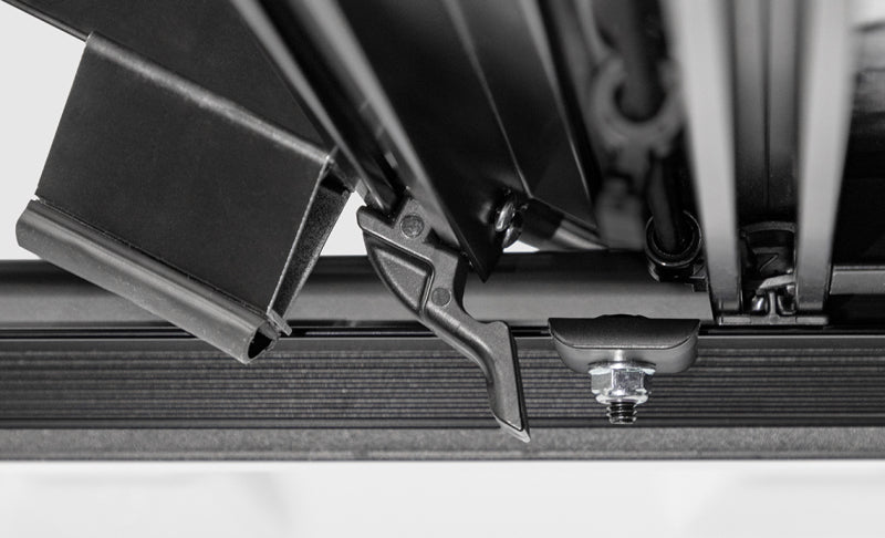Access LOMAX Tri-Fold Cover Black Urethane Finish 19+ Chevrolet Silverado 1500 - 6ft 6in Bed - Striker Modified