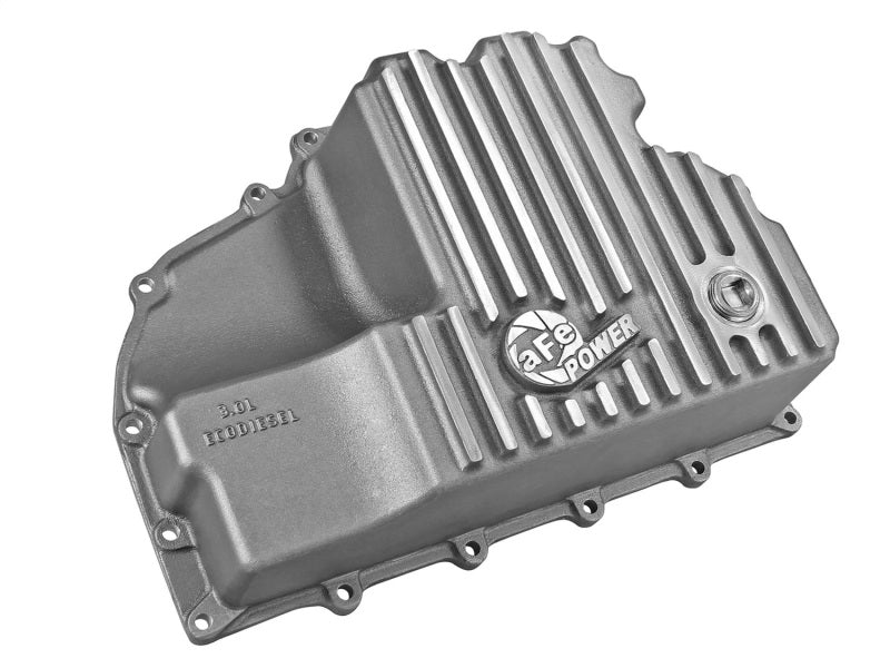 AFE Engine Oil Pan Raw; 14-16 Dodge RAM 1500 EcoDiesel 3.0L V6 (td) - Striker Modified