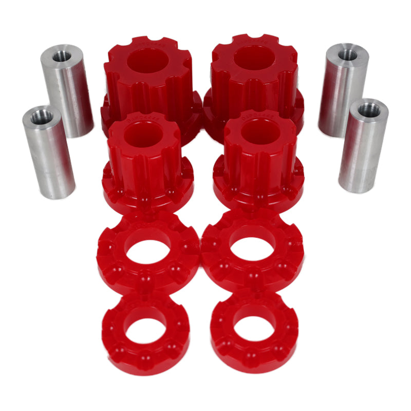 Energy Suspension 01-05 Lexus IS300 Rear Subframe Bushing Set - Red - Striker Modified