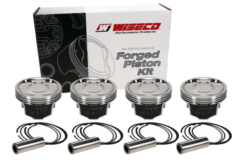 Wiseco Subaru EJ257 WRX/STI 4v Dish -19cc 99.75 Piston Shelf Stock Kit - Striker Modified
