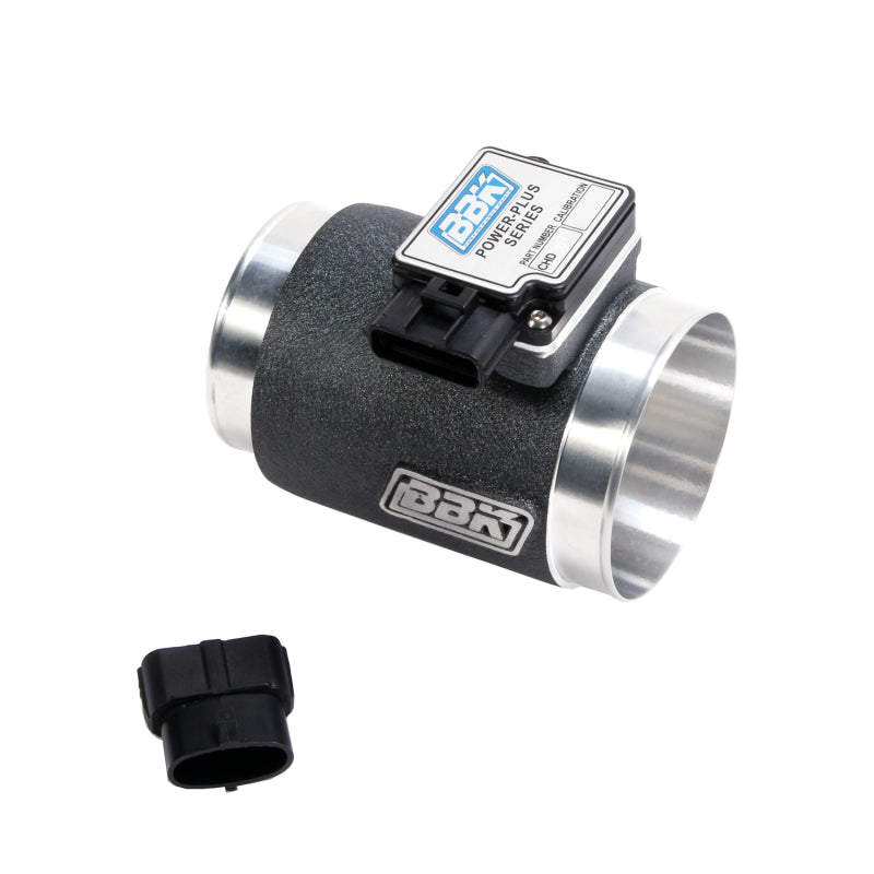 BBK 86-93 Mustang 5.0 Mass Air Meter 76mm 24 lb Inj. Cold Air Calibration - Striker Modified