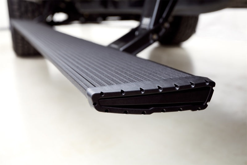 AMP Research 2019 Chevy Silverado 1500 Crew PowerStep Xtreme - Black (Incl OEM Style Illumination) - Striker Modified