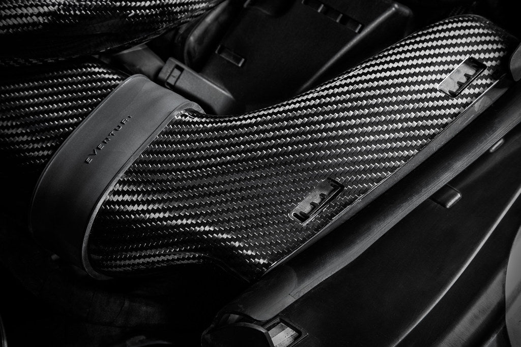 Eventuri Mercedes W205 C63 / C63S AMG Black Carbon V2 Duct Upgrade Kit For V1