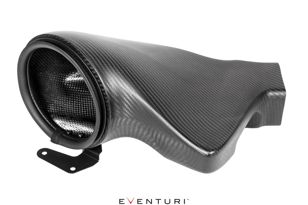 Eventuri Mercedes C190 R190 AMG GT 2DR GT / GTS / GTR Black Carbon Intake + Engine Cover - Matte