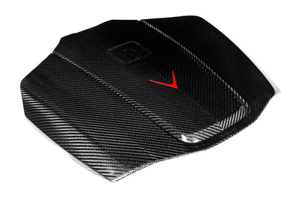 Eventuri Mercedes C190 / R190 AMG GT / GTS / GTR Black Carbon Intake + Engine Cover - Gloss
