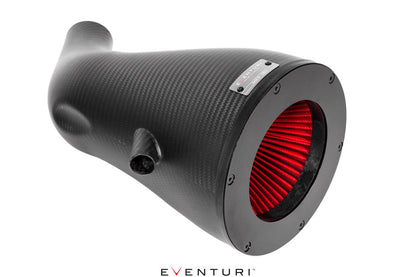 Eventuri Mercedes C190 R190 AMG GT 2DR GT / GTS / GTR Black Carbon Intake + Engine Cover - Matte