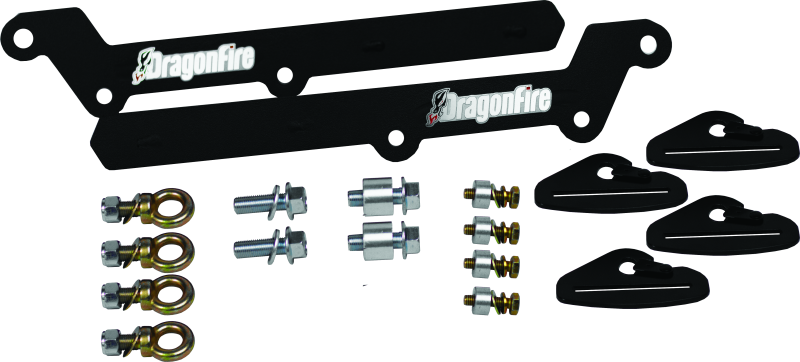 DragonFire Racing Harness Anchor- Kawasaki Teryx Krx1000 - Striker Modified