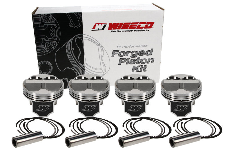 Wiseco Acura 4v Domed +8cc STRUTTED 88.0MM Piston Kit - Striker Modified