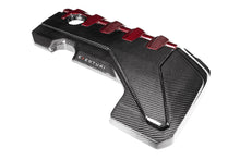 Eventuri Audi 8Y / 8V RS3 / 8S TTRS Black Carbon and Red Kevlar Engine Cover