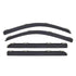 AVS 16-18 Mazda 2 Ventvisor In-Channel Front & Rear Window Deflectors 4pc - Smoke - Striker Modified