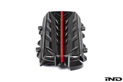 Eventuri Chevrolet C8 Corvette Black Carbon Engine Cover