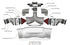 2020-2024 C8 Corvette Eventuri Black Carbon Fiber Intake System