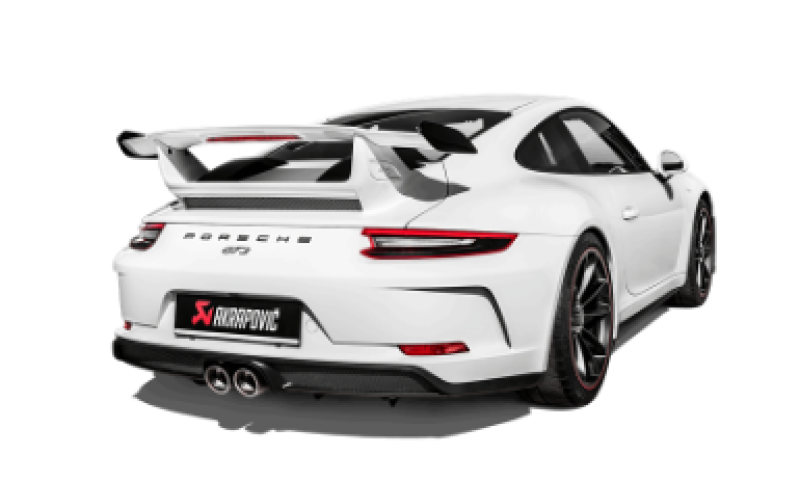 Akrapovic 2018 Porsche 911 GT3 (991.2) Slip-On Race Line (Titanium) w/o Tail Pipe Set - Striker Modified