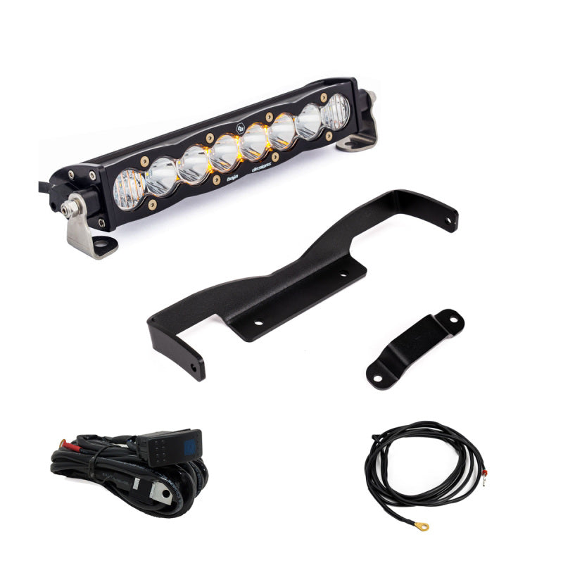 Baja Designs Can-Am Maverick R Clear 10in S8 Shock Tower Kit - Striker Modified