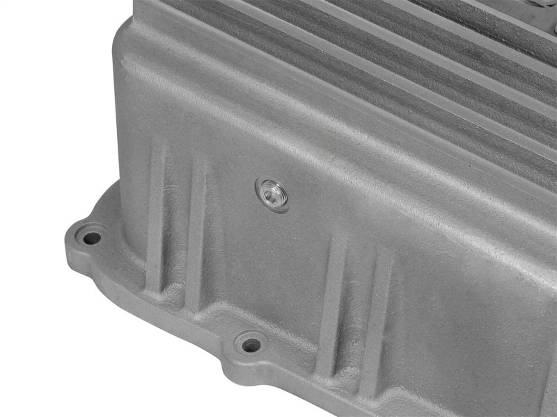 afe Transmission Pan (Raw); Ford Trucks 6R140 11-14 V8-6.7L (td) - Striker Modified