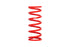 Eibach ERS 8.00 inch L x 2.25 inch dia x 800 lbs Coil Over Spring - Striker Modified