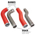 Banks 07-09 Ram 6.7L Diesel Boost Tube System - Striker Modified